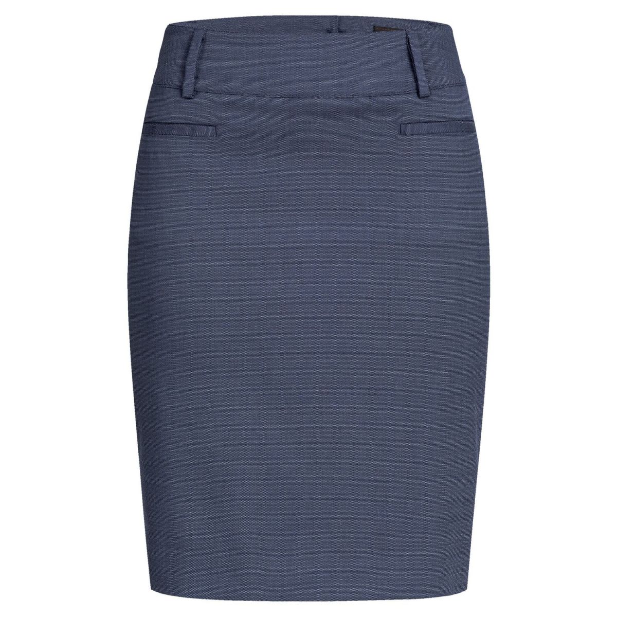 GREIFF Damen-Stiftrock RF Modern 37.5 Pinpoint Kleidergröße 84; blau