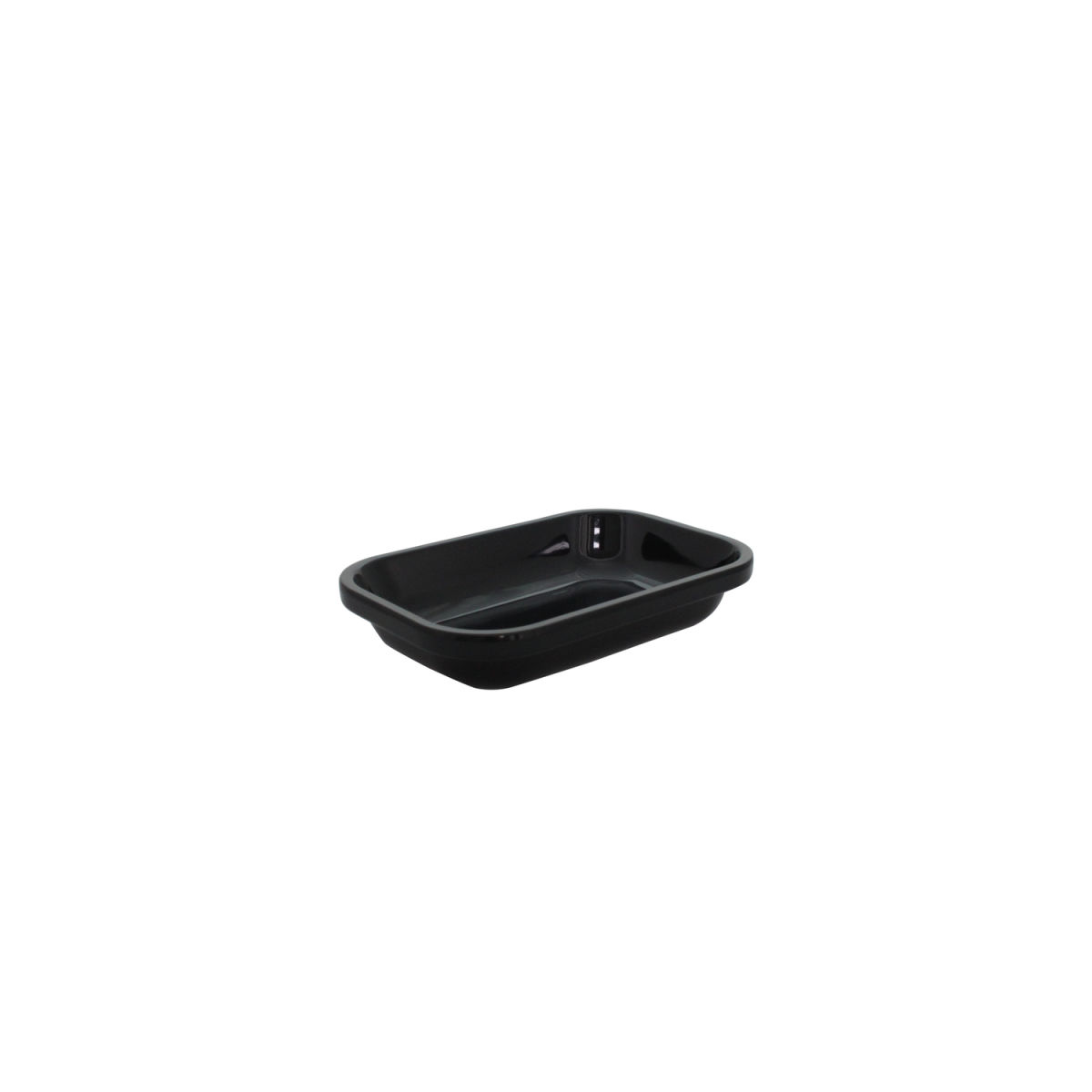 Schneider Auslageschale 600 ml, 21x14x4.3 cm (LxBxH); schwarz; rechteckig