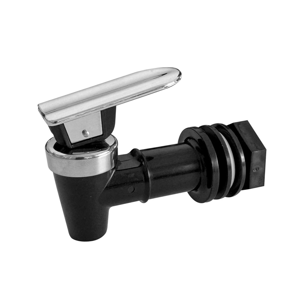 APS Non-Drip Hahn zu Milchkanne TOP FRESH 9x3x6 cm (LxBxH); schwarz/silber
