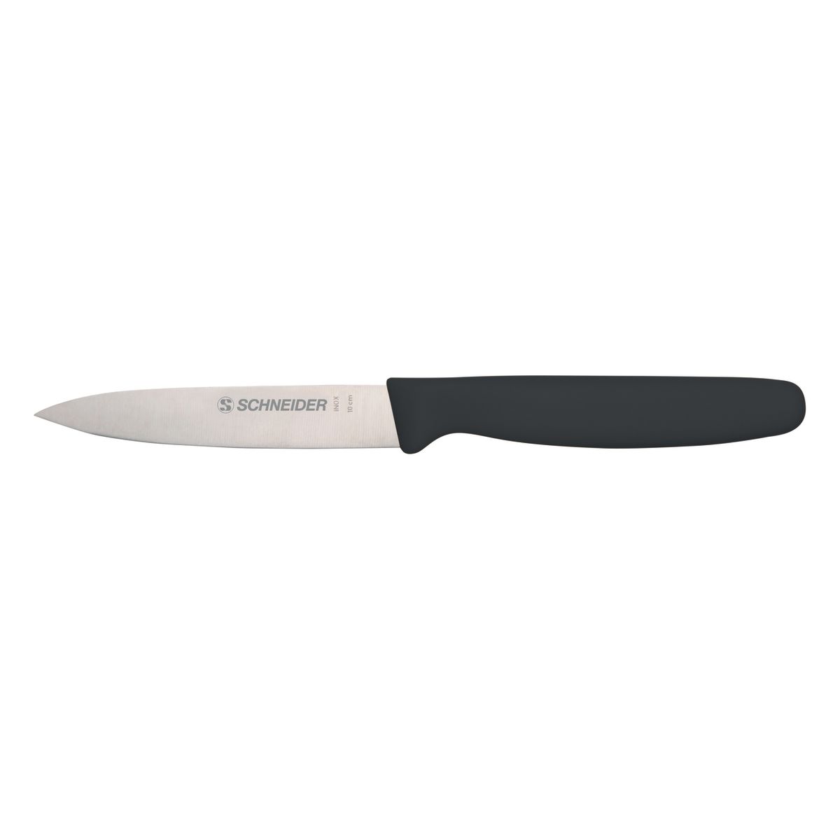 Schneider Gemüsemesser Klingenlänge 10 cm; schwarz
