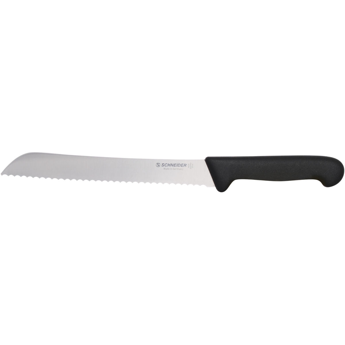 Schneider Brotmesser Klingenlänge 21 cm, 21 cm (L); schwarz