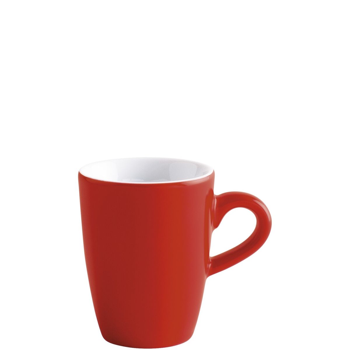 Kahla Espresso-Obertasse Pronto Colore hoch 80 ml, 5.5x7 cm (ØxH); rot; rund; 6 Stück / Pack