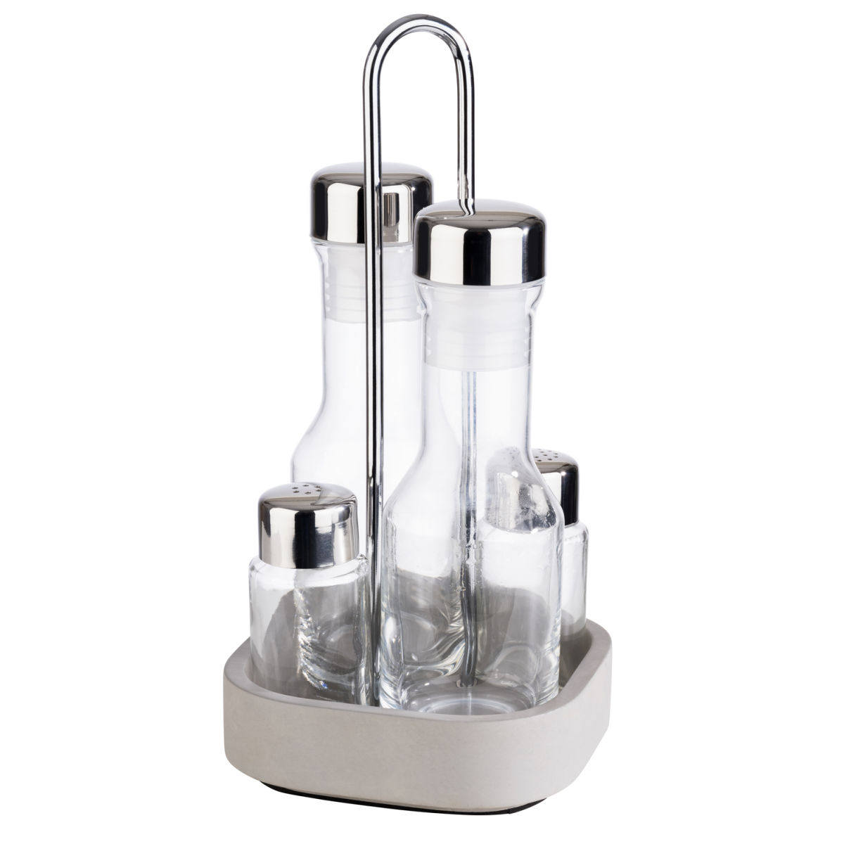 APS Menage ELEMENT, 4-teilig; 12.5x25 cm (BxH); grau