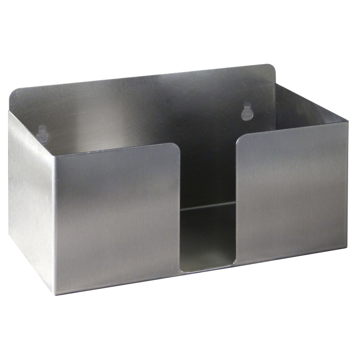 Neumärker Falthandtuchspender zur Wandmontage 26.5x13.5x12 cm (BxTxH); silber