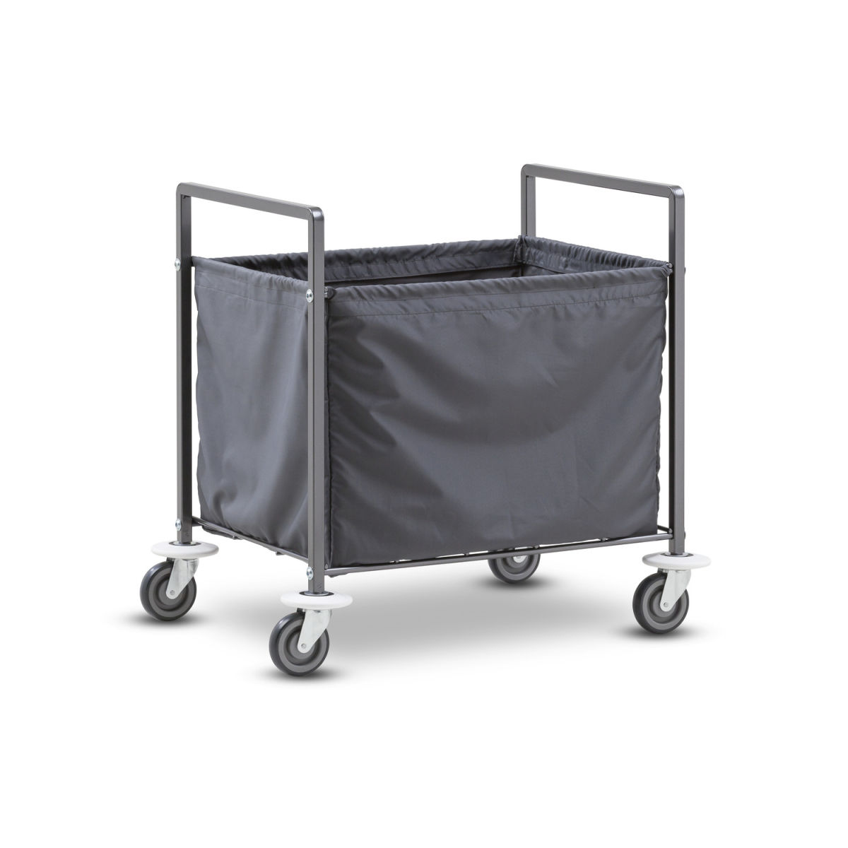 Wanzl Sackwagen LT 240 mit 1 Polyestersack 75.4x90x90.8 cm (LxBxH); schwarz
