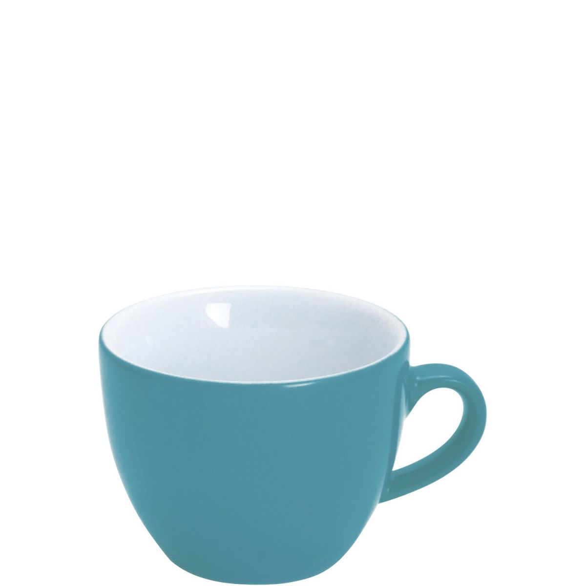 Kahla Espresso-Obertasse Pronto Colore 80 ml, 6.4x5.1 cm (ØxH); türkis; rund; 6 Stück / Pack