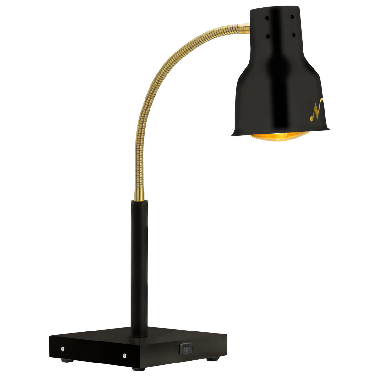 Neumärker Wärmeleuchte N125 Innovation 22x85x22 cm (BxHxT); schwarz