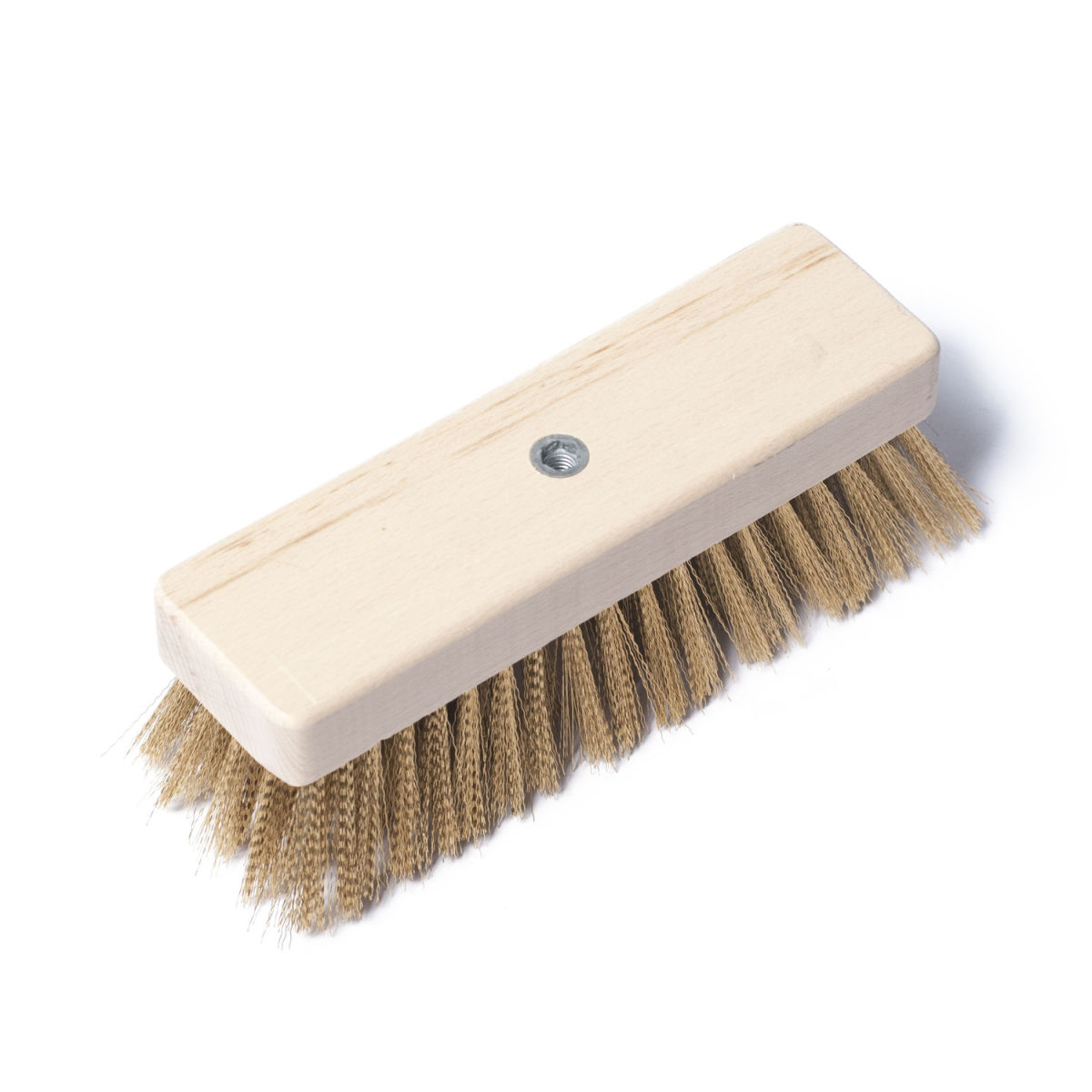 STIL CASA Stil casa, Ersatz-Ofenreinigungsbürste, Messingborsten und Holzhalter, 6x19,5 cm. 35 cm (L); braun