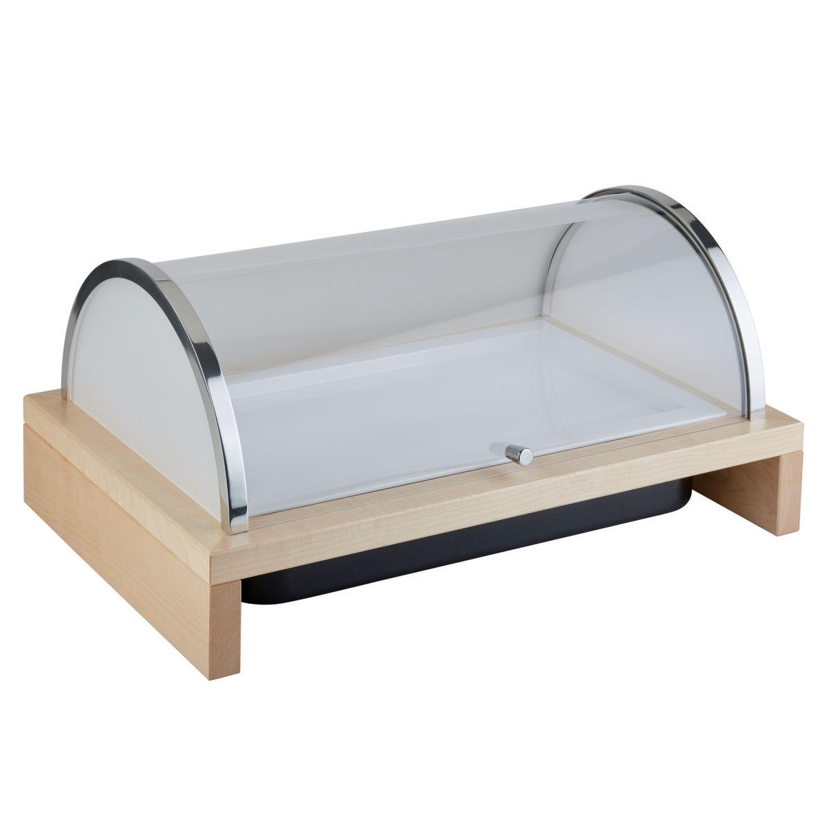 APS Kühlbox BRIDGE, inkl. Kühlakku 63.5x42.5x31 cm (LxBxH); transparent/braun