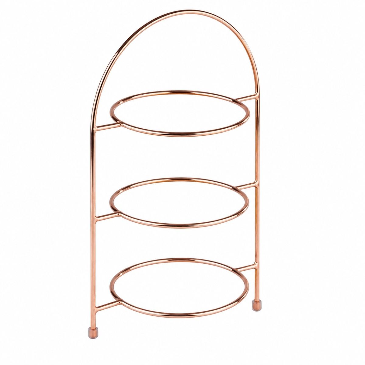 APS Serviergestell, Metall; 29x19.5x18x43 cm (LxBxØxH); kupfer; rund
