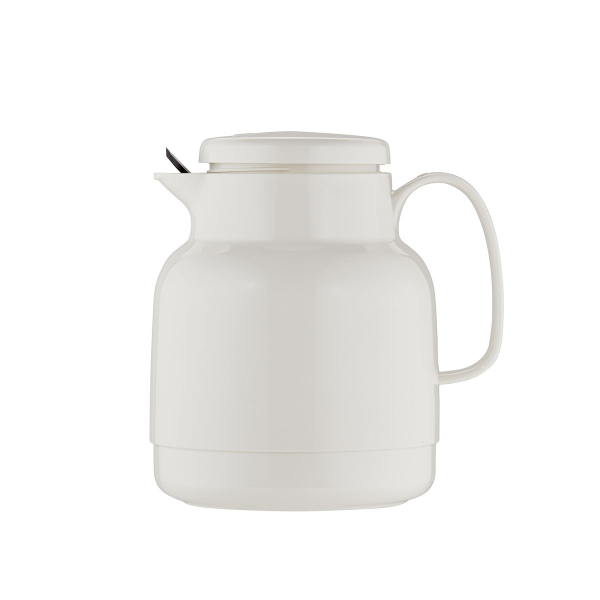 helios Isolierkanne mit Teesieb 1,0 l 1 l, 19.7 cm (H); weiß