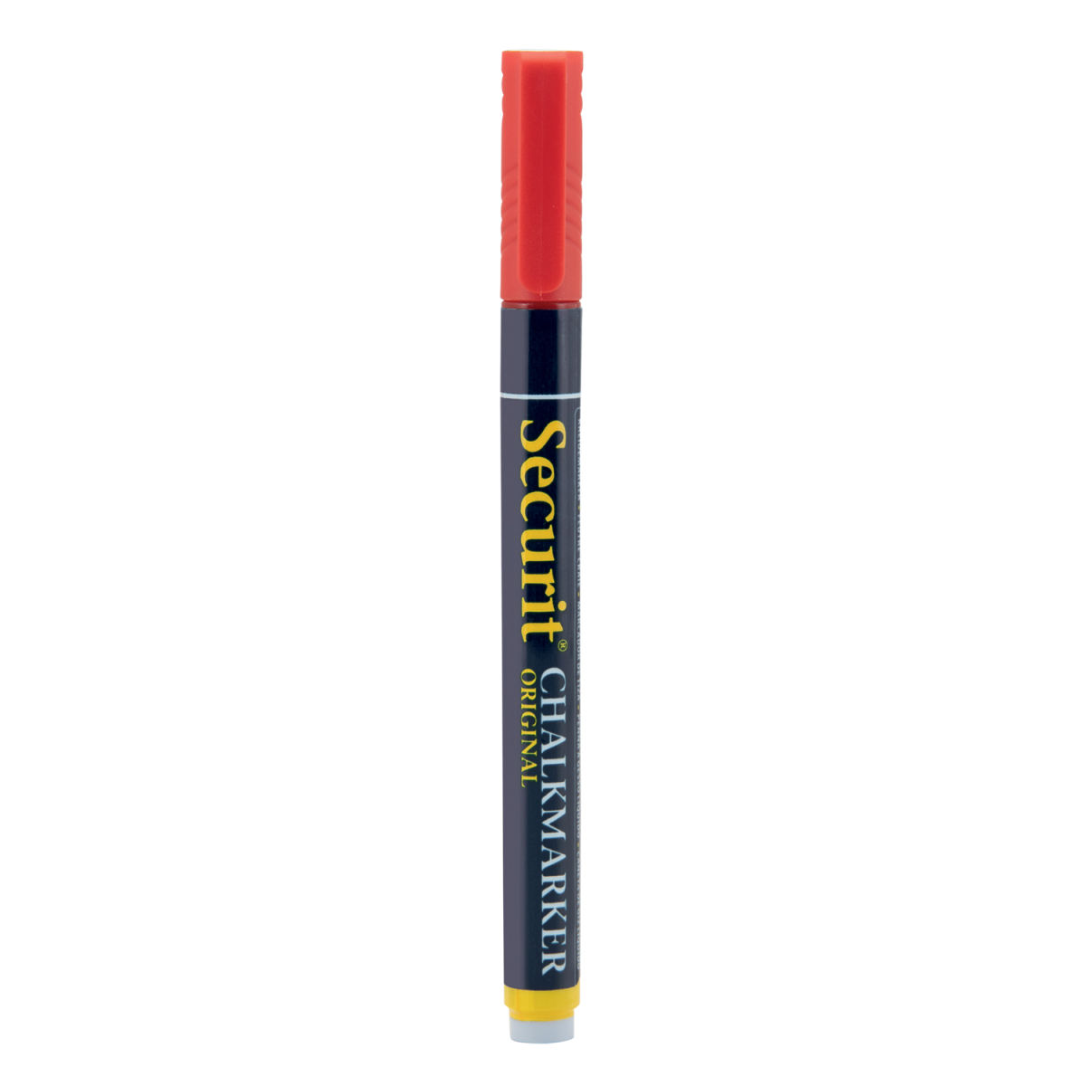 Pennarello a gesso liquido Punta a proiettile 1-2mm Securit; 1.5 cm (L), lunghezza carattere 15 mm; rosso