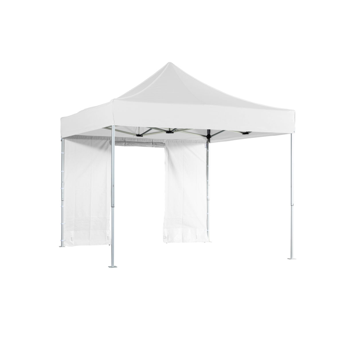 VeroTENT VeroTENT 6m Seitenwand mit Tür 600x205 cm (LxB); weiß