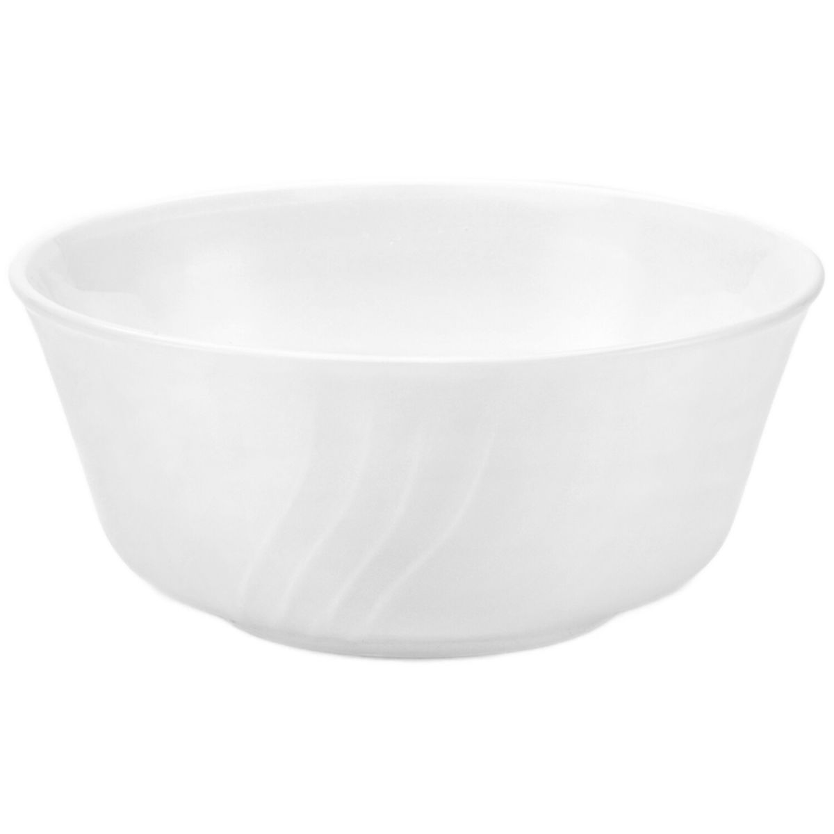 Bormioli Rocco Schälchen Ebro 12,5 cm, Opal-Hartglas, 6 Stück 350 ml, 12.5x12.5x12.5x5.5 cm (LxBxØxH); weiß; rund; 36 Stück / Pack