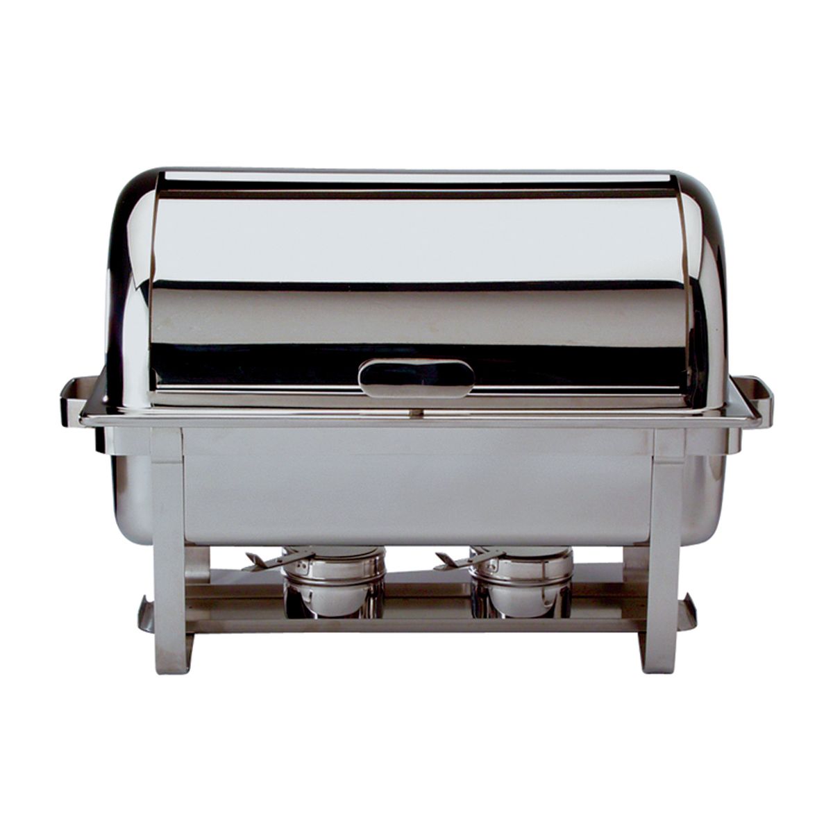 APS Rolltopdeckel, Edelstahl 55x34x20 cm (LxBxH); silber; rechteckig