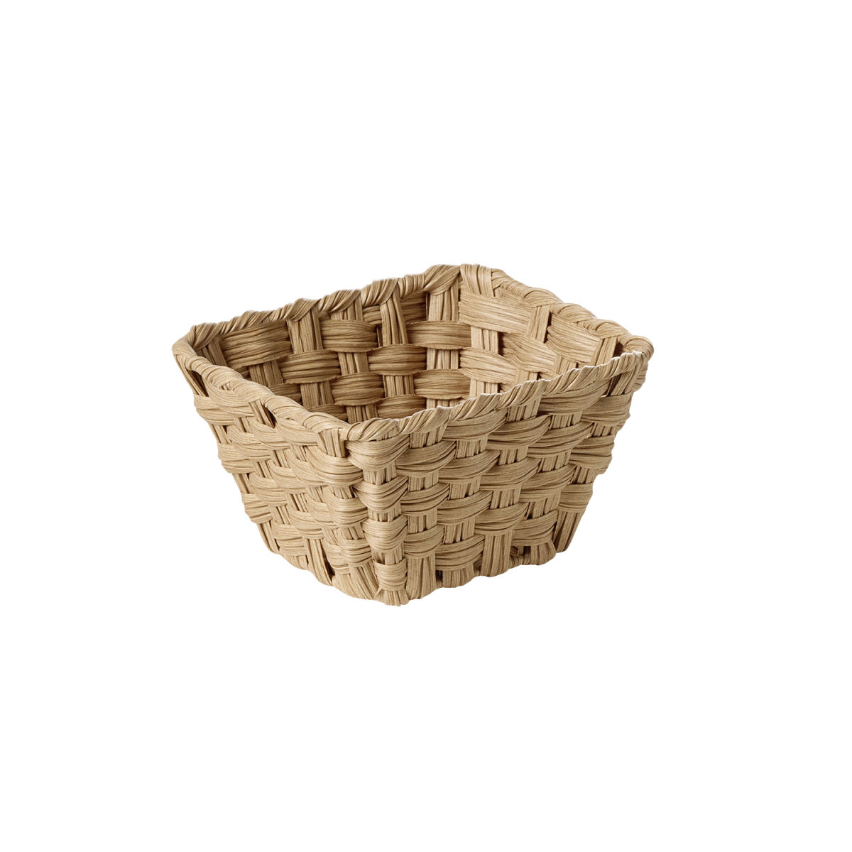 APS GN Korb -TWIRL-; 17.6x16.2x10 cm (LxBxH); braun