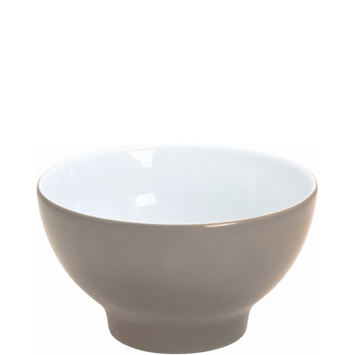 Kahla Bowl Pronto Colore 506 ml, 13.7x7.9 cm (ØxH); taupe; rund; 6 Stück / Pack