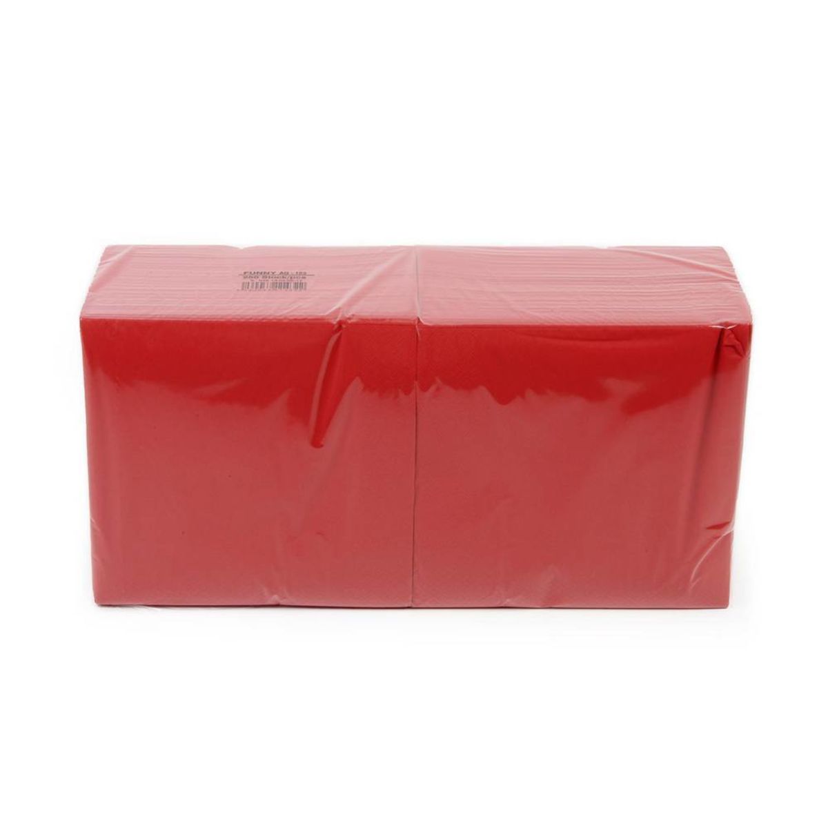 Plock Servietten 40x40 cm, 3-lagig 40x40 cm (BxL); rot; 1000 Stück / Pack