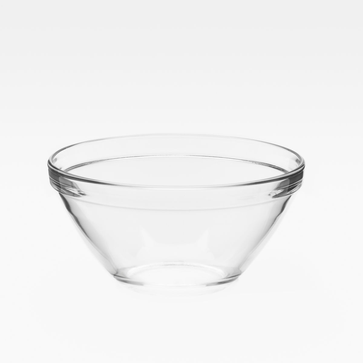 Bormioli Rocco Schale Pompei 26 cm 1700 ml, 20x20x20x10 cm (LxBxØxH); transparent; rund; 12 Stück / Pack