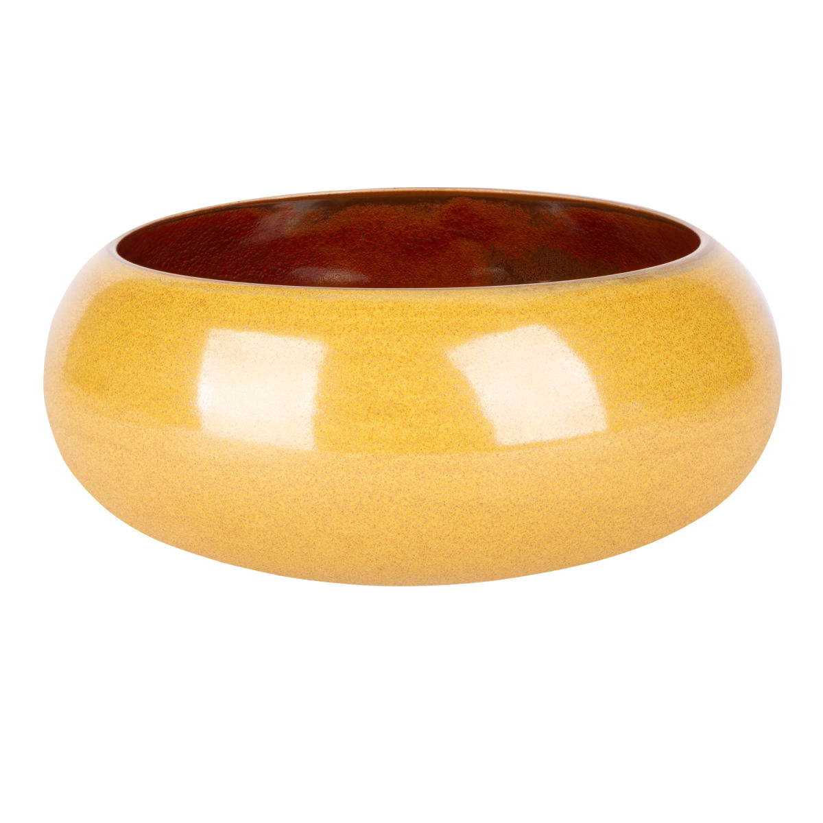 Cosy & Trendy Elements Mustard Schale 685 ml, 15x15x15x6.5 cm (LxBxØxH); braun/rostbraun; 6 Stück / Pack