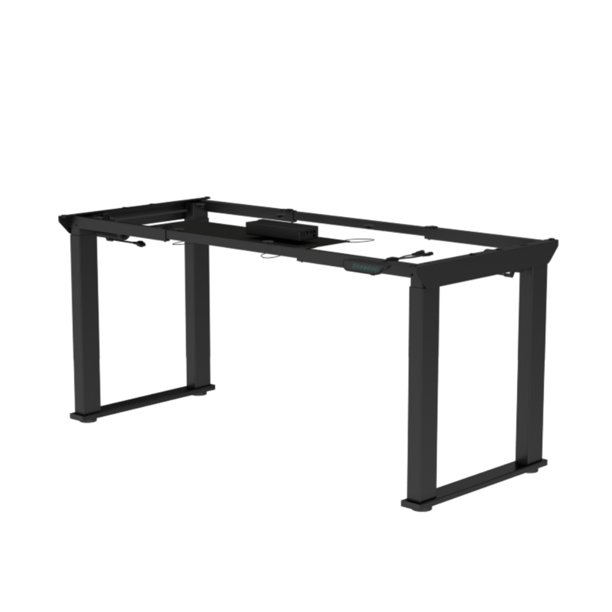 FlexiSpot Höhenverstellbare Tischgestell 64.4x123 cm (BxH); schwarz