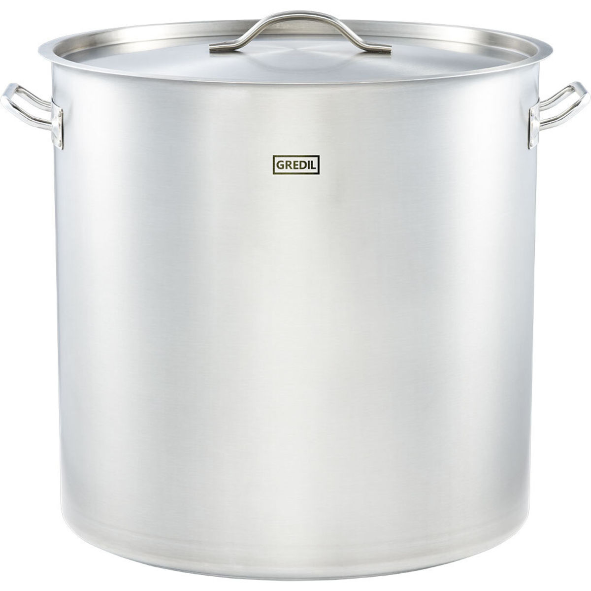 Gredil Suppentopf hohe Form Serie ECO, inkl. Deckel 98.2 l, 50x50 cm (ØxH); silber