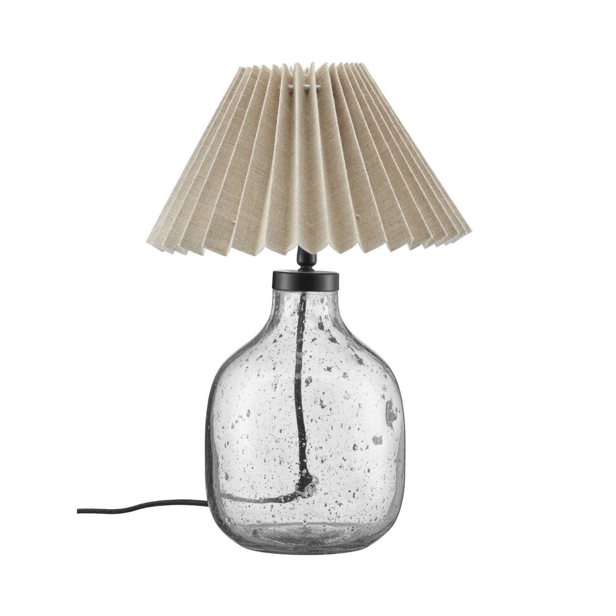 PR Home Groove Tischlampe 38x25x38 cm (LxBxH); transparent