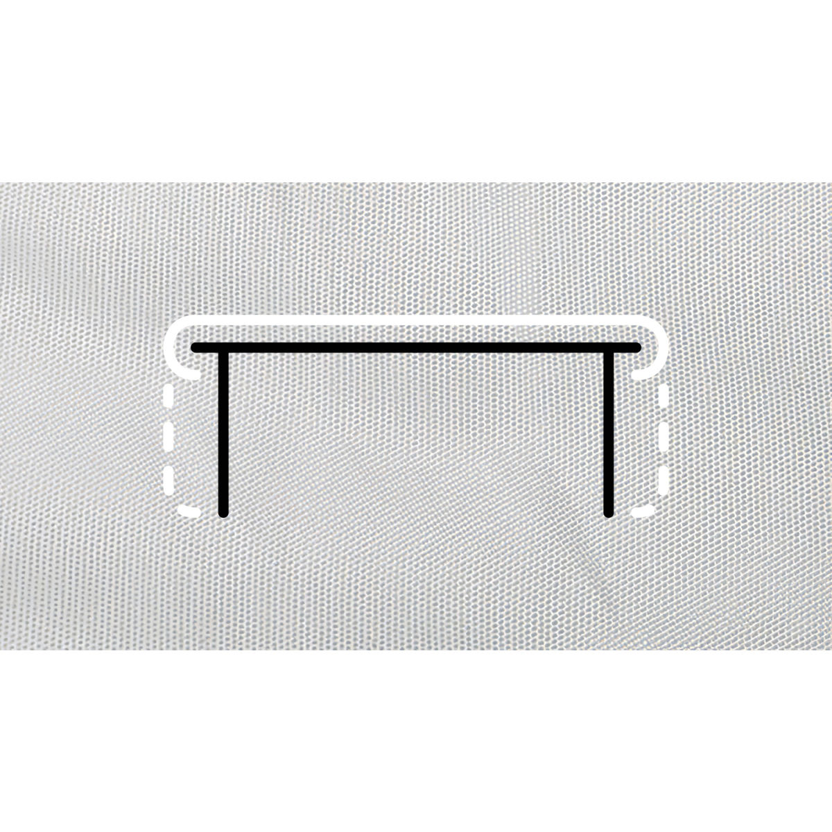 KETTLER Abdeckhaube für Tischplatte KETTCARE; Abdeckhaube für Tischplatte KETTCARE; 326x500x70 cm (LxBxH); grau
