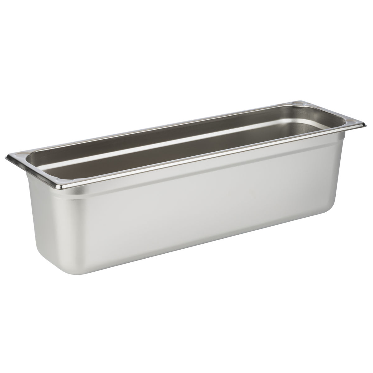 APS GN 2/4 Behälter, Edelstahl GN 2/4, 8.7 l, 53x16x15 cm (LxBxT); silber