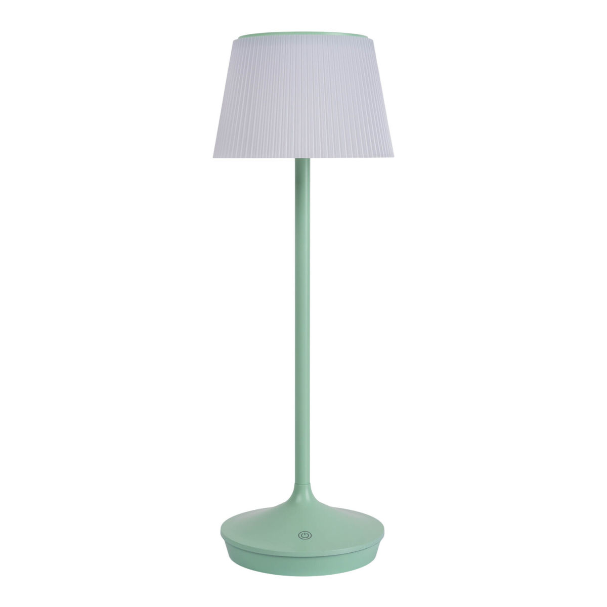 NÄVE Leuchten Solar-/ Akkutischleuchte EMMI 13x13x13x38 cm (LxBxØxH); mint