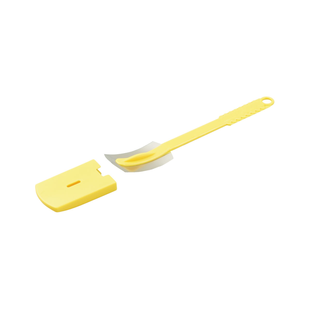 Scaritech Grignette® Baguettemesser gelb mit Schutzkappe; gelb; 50 Stück / Pack
