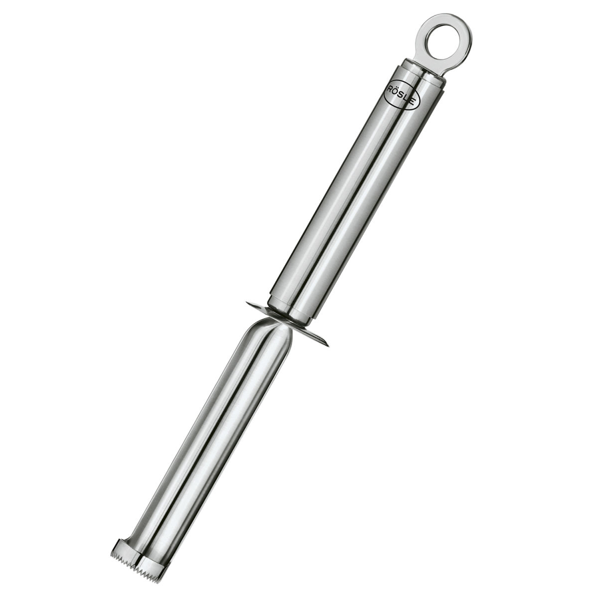 RÖSLE Fruchtentkerner 2 cm 22.5x3.4x3.5 cm (LxBxH); silber