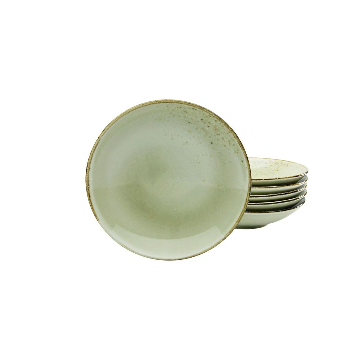 CreaTable Nature Collection - Suppenteller 6-tlg 450 ml, 22x5 cm (ØxH); creme; rund; 6 Stück / Pack