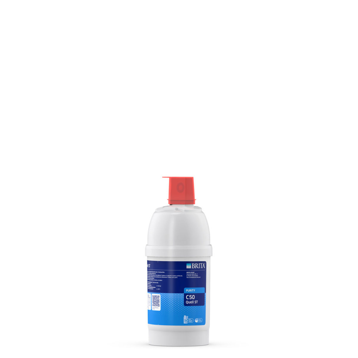 Brita PURITY C50 Quell ST Wechselkartusche 11.7x26.5x10.8 cm (BxHxT); weiß