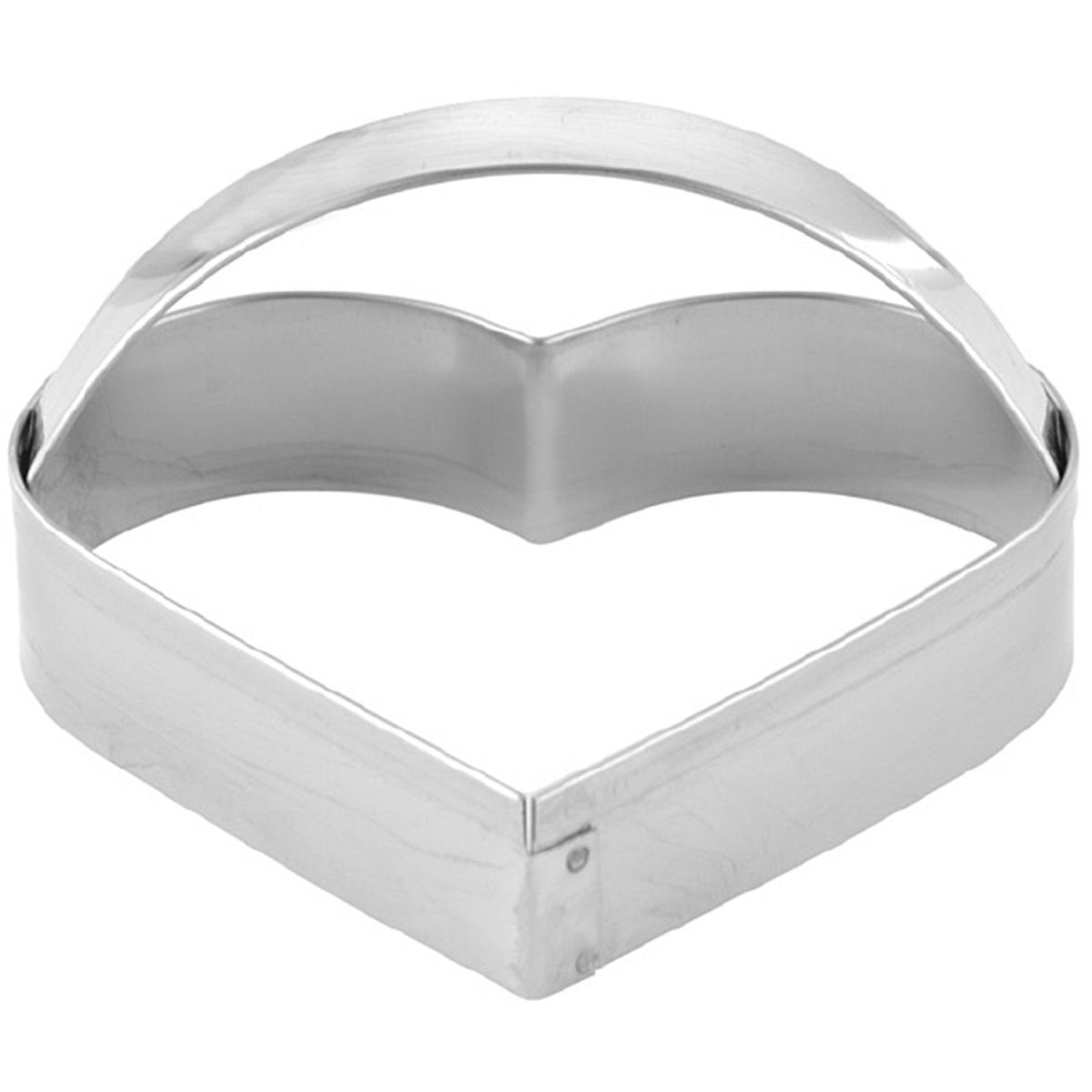 Stampo per biscotti Herz Schneider; 9x2x9 cm (LxHxØ); acciaio inox