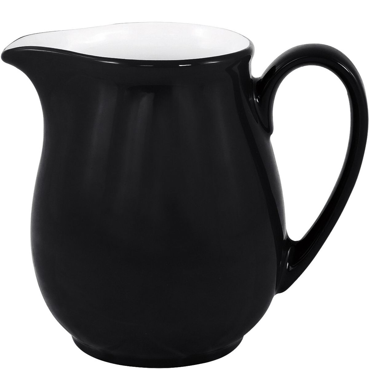 Kahla Milchkännchen Pronto Colore 288 ml, 7.6x9.9 cm (ØxH); schwarz; rund