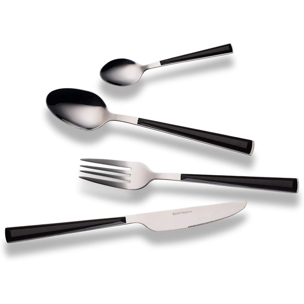 ECHTWERK BASIC Besteck Set 16-tlg; schwarz
