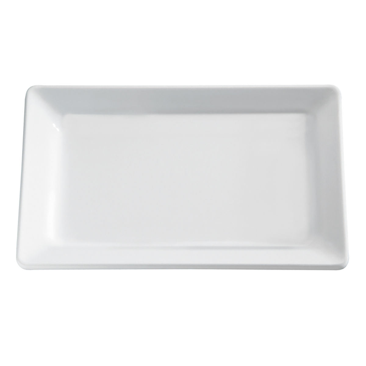 APS GN 1/2 Tablett -FRIENDLY- 32,5 x 26,5 cm, H: 3 cm PET, weiß; GN 1/2, 32.5x26.5x3 cm (LxBxH); weiß; rechteckig