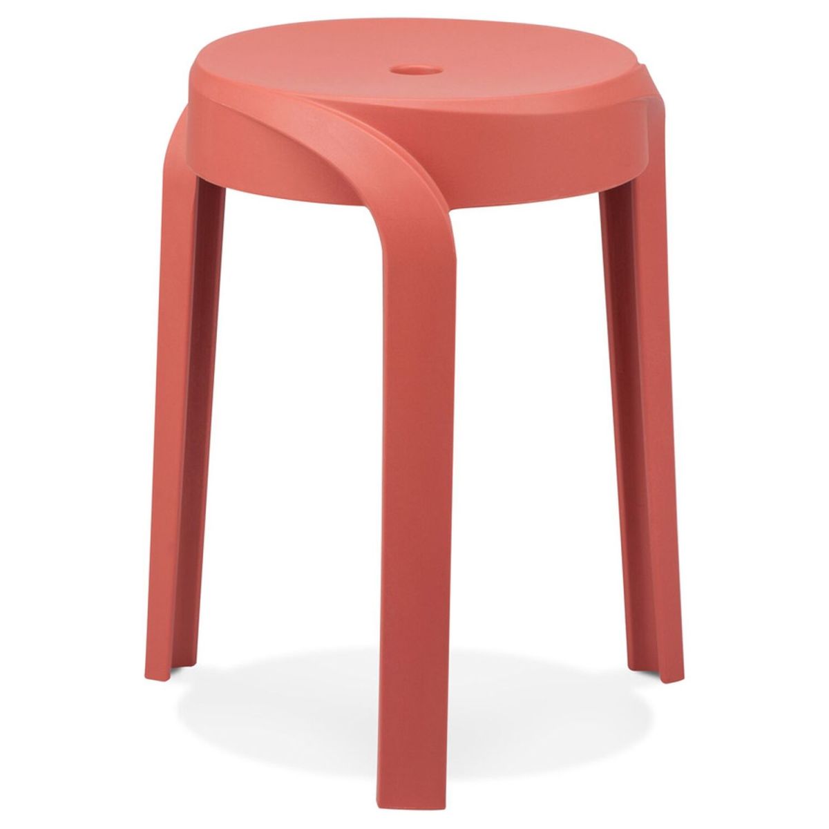 Légia Hocker POMPA 35.5x35x45 cm (BxTxH); rot