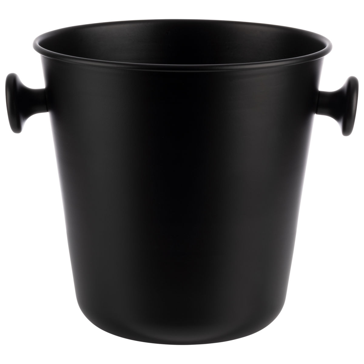 APS Wein- / Sektkühler, Aluminium; 5000 ml, 21.5x21.5x22 cm (LxBxH); schwarz