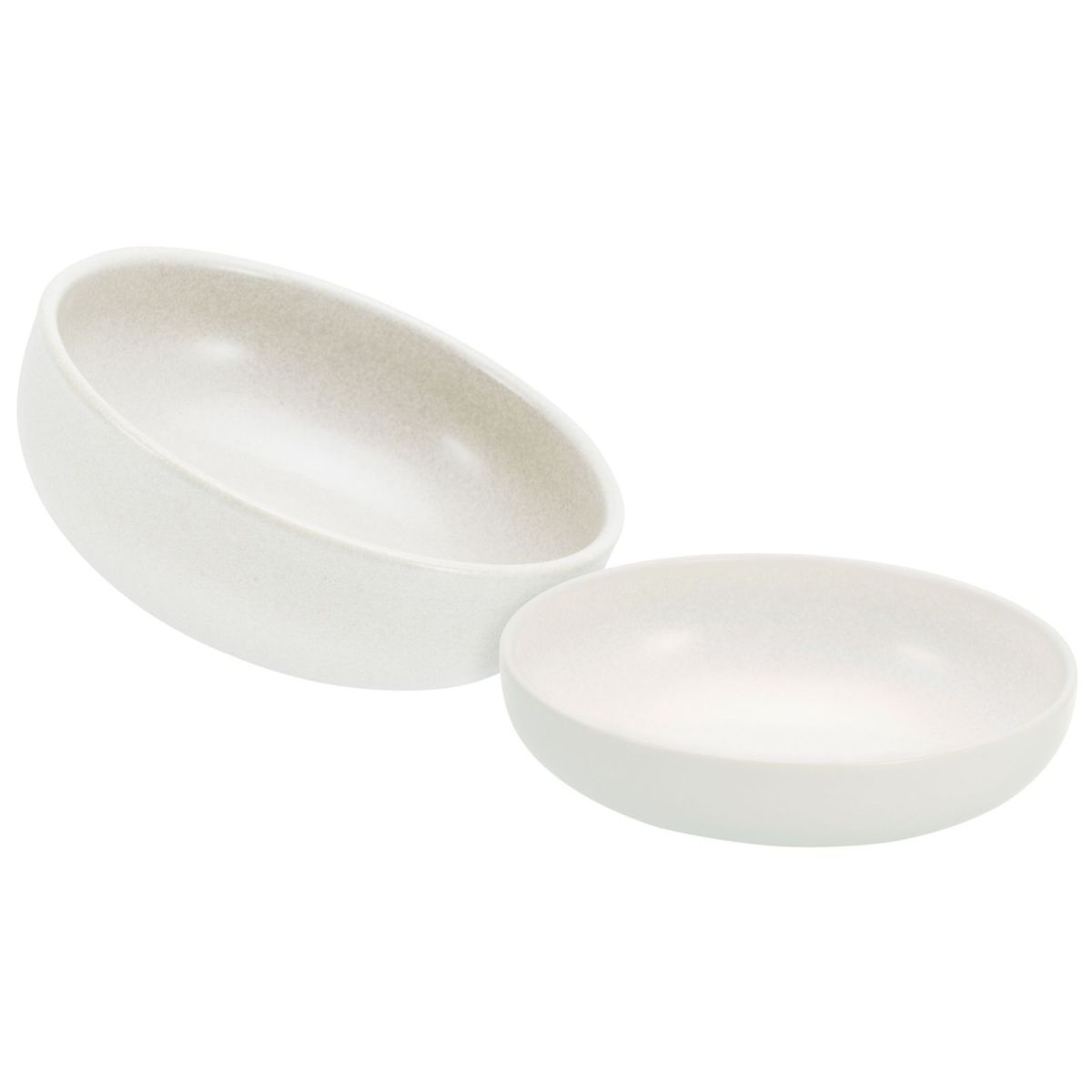 CreaTable Uno - Salatset 2-tlg 2000 ml; weiß