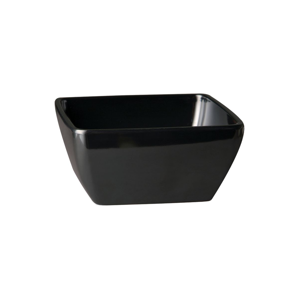 APS Schale FRIENDLY, aus recyceltem Kunststoff (PET), eckig 140 ml, 9x9x4 cm (LxBxH); schwarz