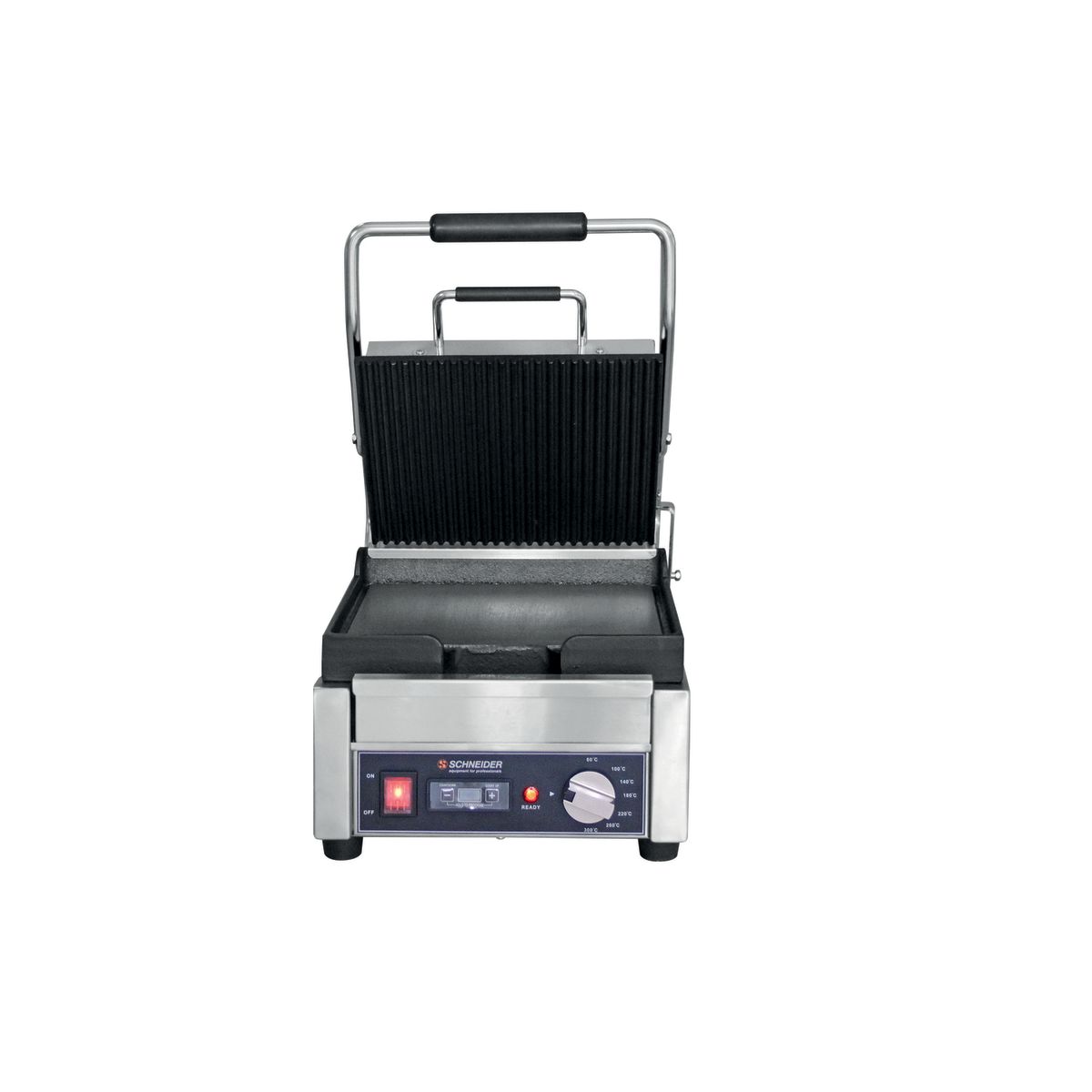 Schneider Kontaktgrill; 29x24.5 cm (BxH); edelstahl