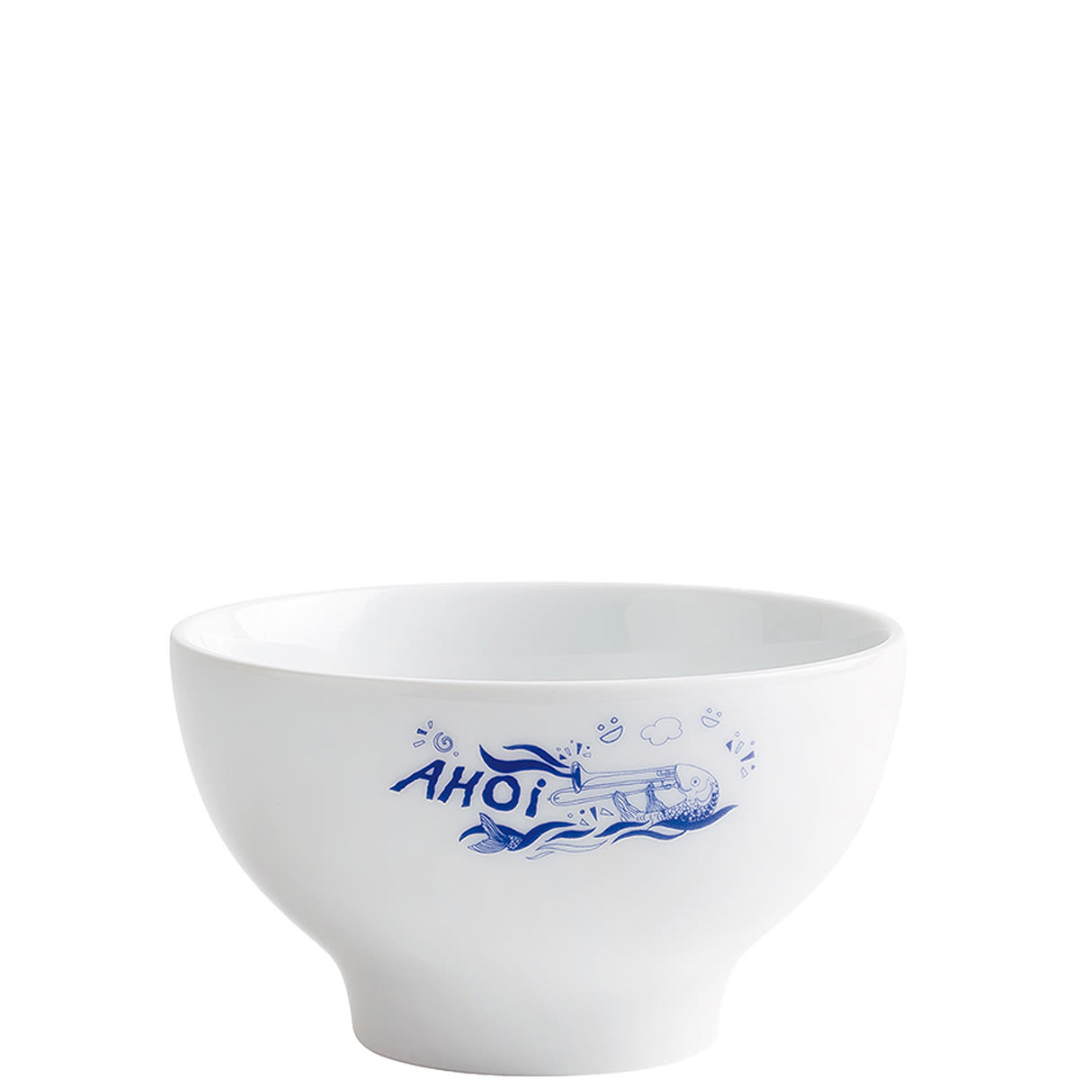 Kahla Bowl Ahoi Marie Musik 490 ml, 13.7x7.9 cm (ØxH); blau; 6 Stück / Pack