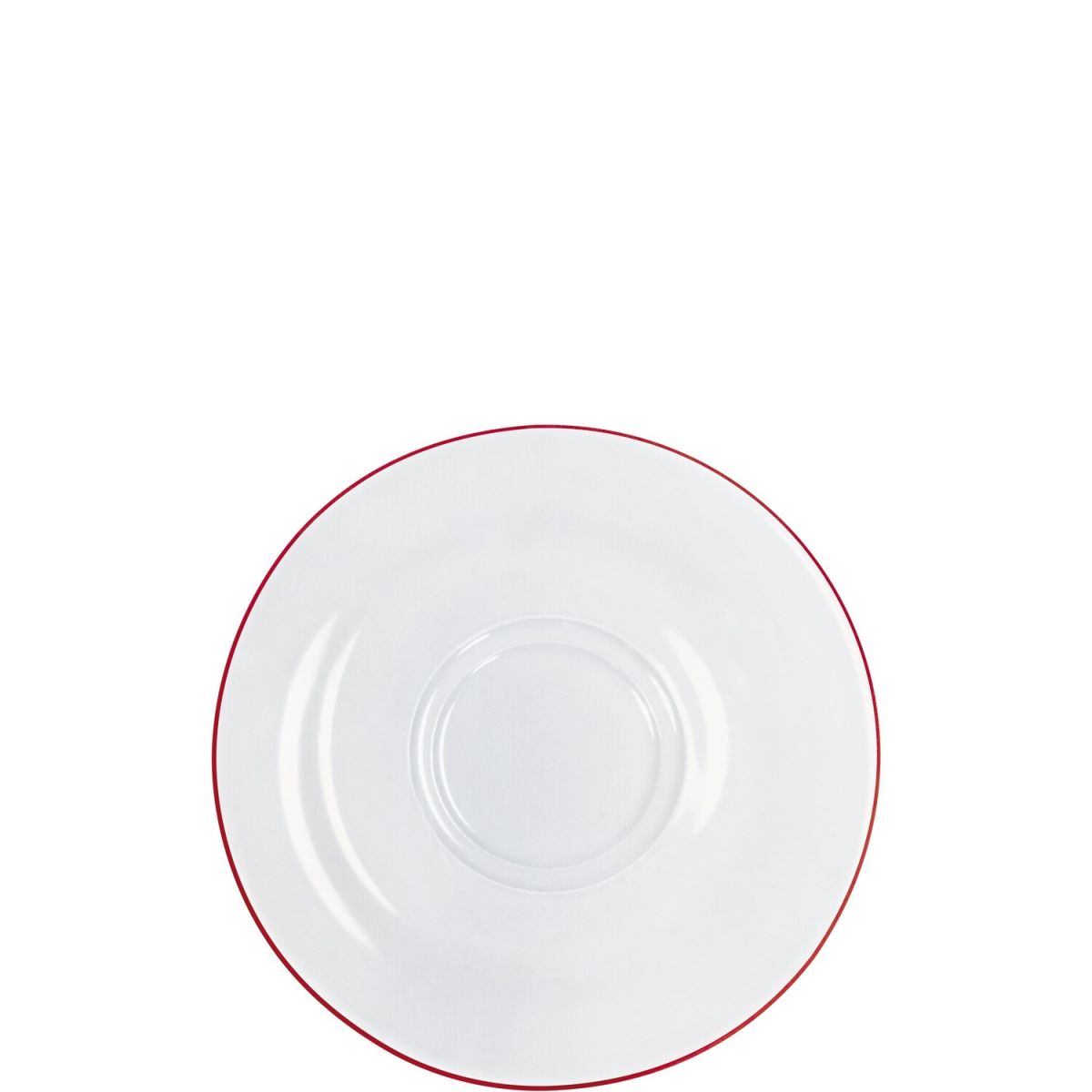Kahla Untertasse Pronto Line 15.9x1.8 cm (ØxH); rot; rund; 6 Stück / Pack