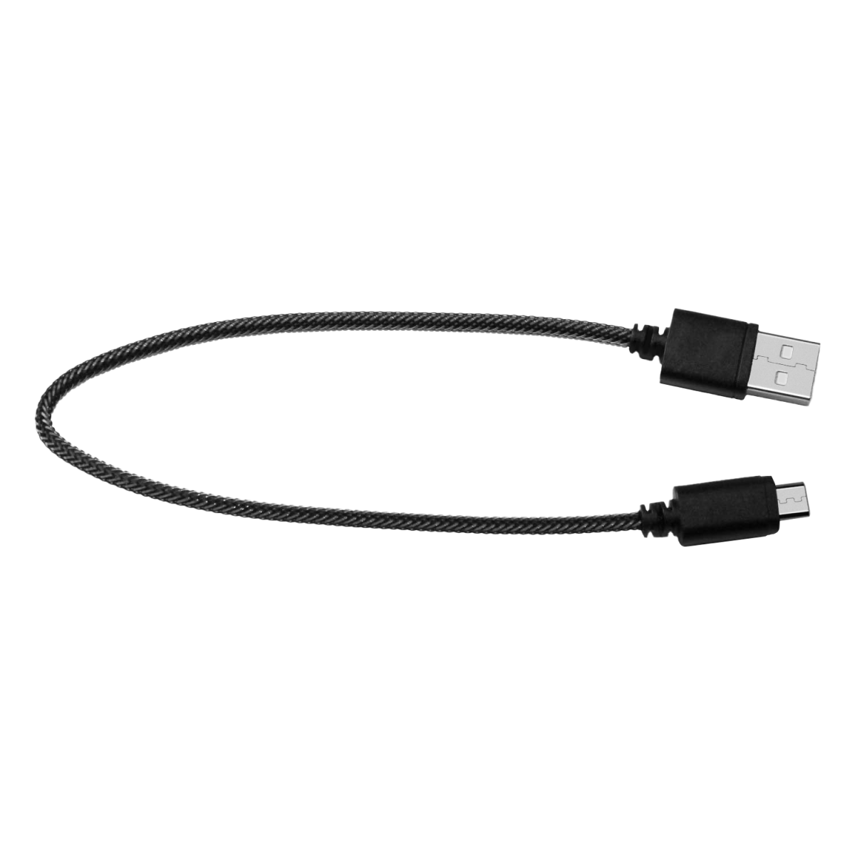 akkut Ladekabel Micro-USB 30cm für BASIC und BUTLER schwarz