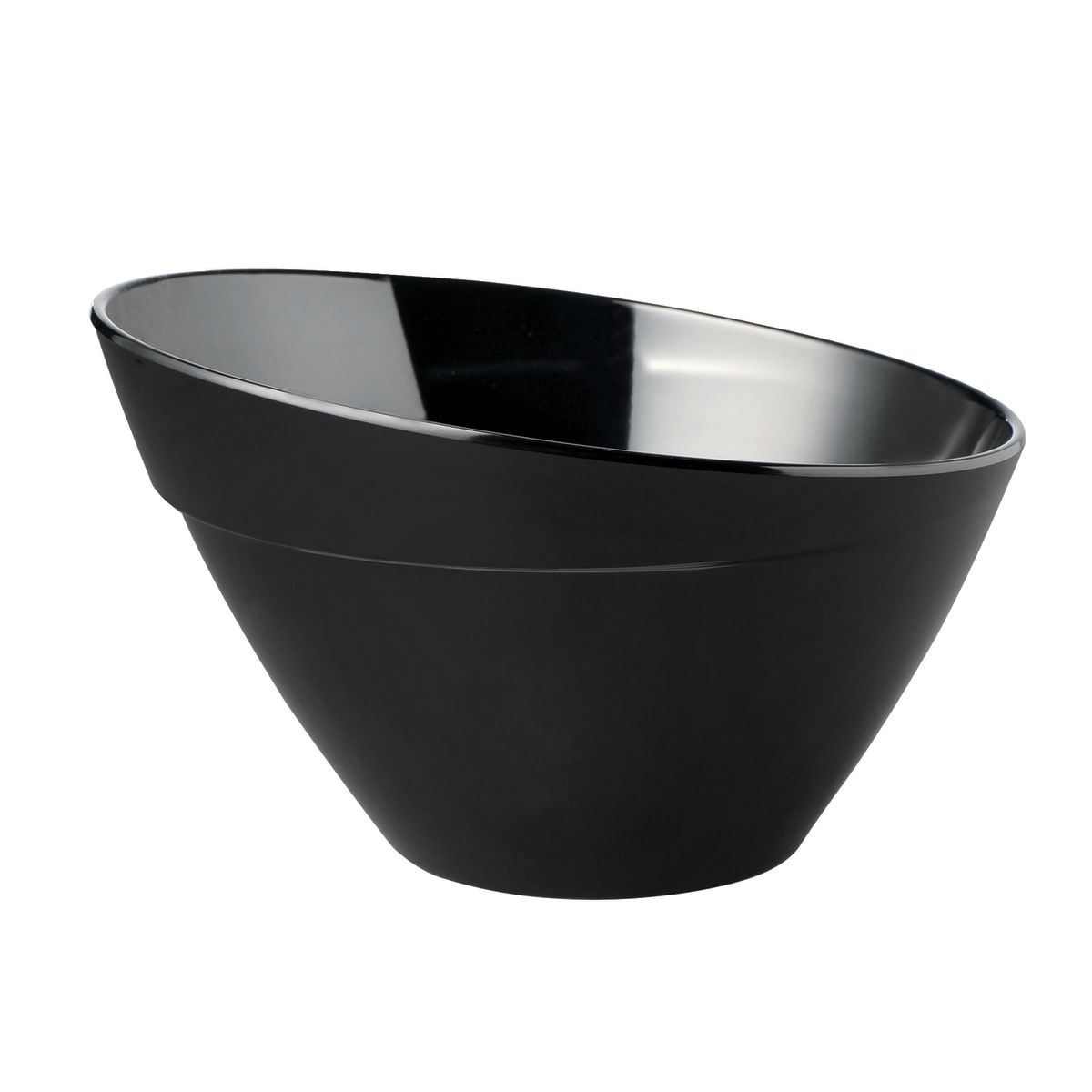 APS Schale BALANCE, Melamin 1500 ml, 21x21x21x13 cm (LxBxØxH); schwarz; rund