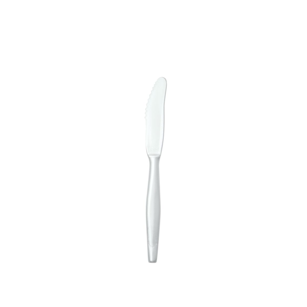 WACA Messer SAN Kunststoff 19 cm (L); weiß; 25 Stück / Pack