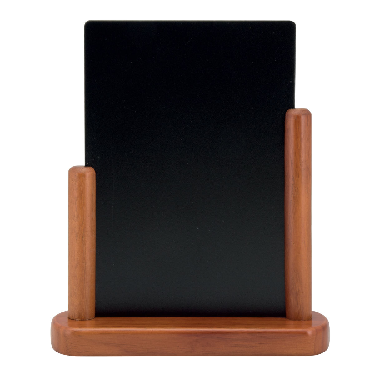 Lavagna da tavolo Elegant A5 - Legno finitura mogano laccato Securit; 20x23 cm (LxH); marrone