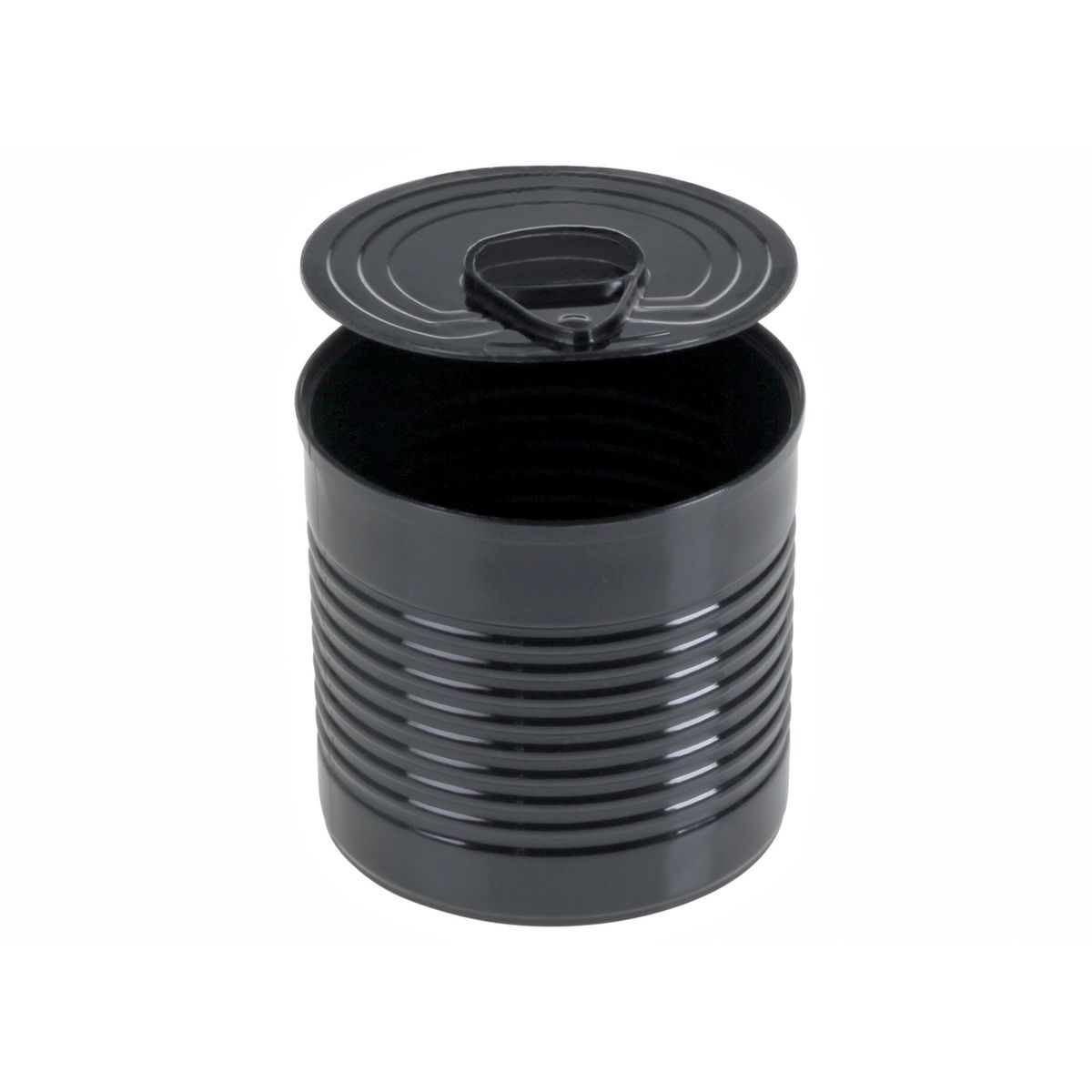 designline Konservendose PP 110 ml, 6.1x5.7 cm (ØxH); schwarz; 200 Stück / Pack